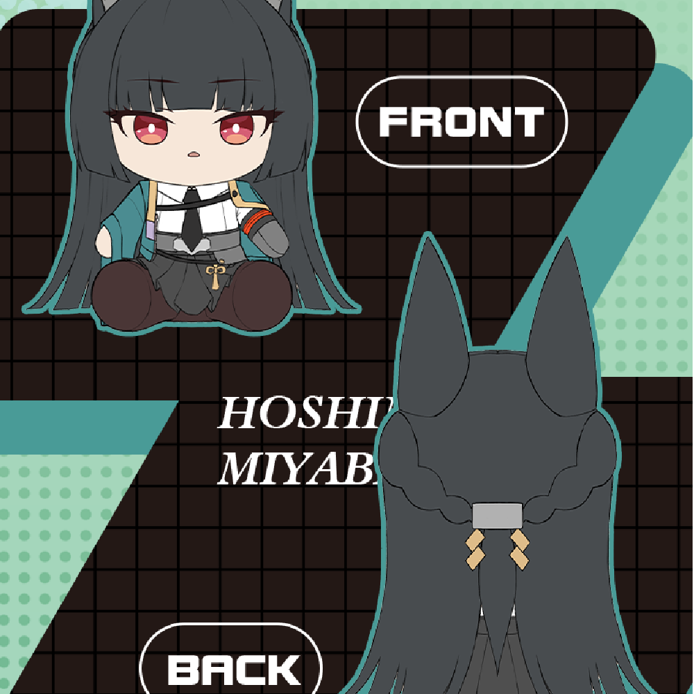 Zenless Zone Zero - Hoshimi Miyabi Cotton Doll | Direct & Forwarding Options Available