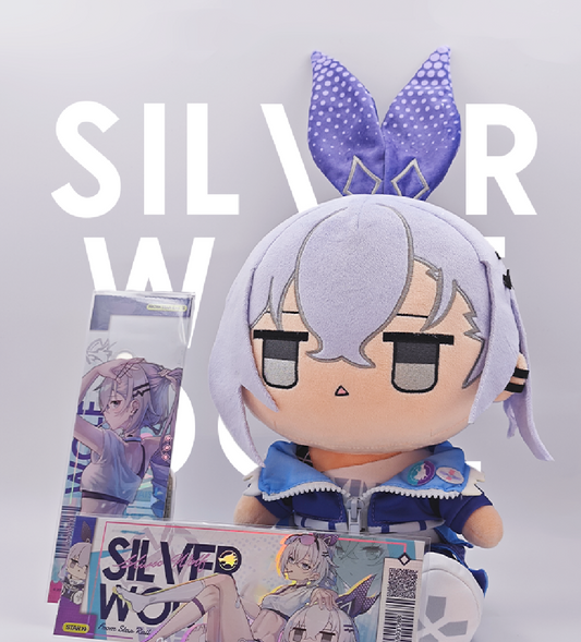 Honkai: Star Rail - Sliver Wolf Cotton Doll | Direct & Forwarding Options Available