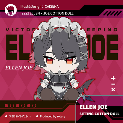 Zenless Zone Zero - Ellen Joe Cotton Doll | Direct & Forwarding Options Available