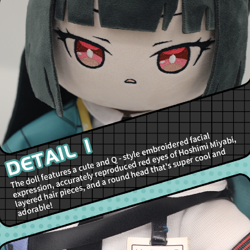 Zenless Zone Zero - Hoshimi Miyabi Cotton Doll | Direct & Forwarding Options Available
