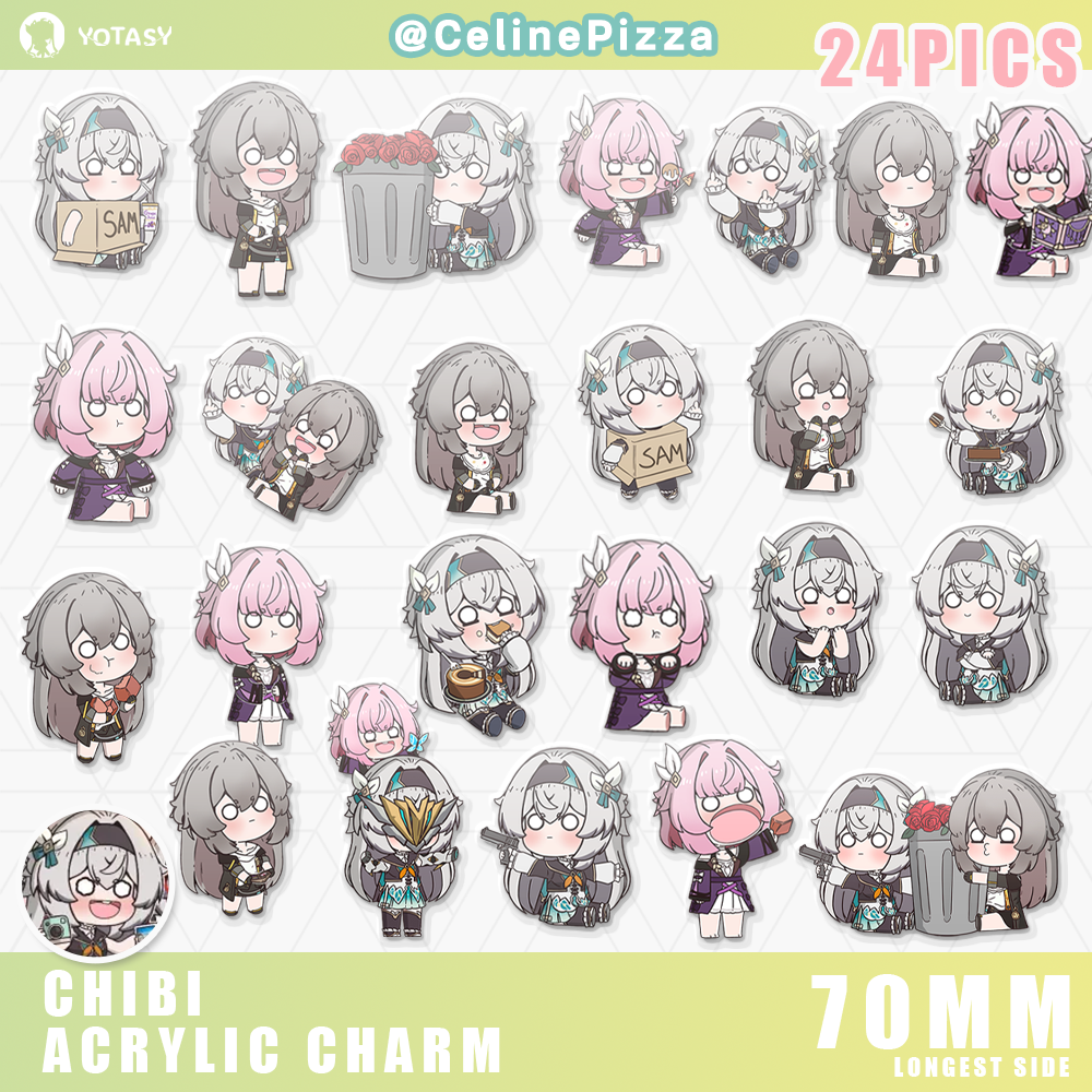 [By CelinePizza] Chibi Merch Collection - Honkai: Star Rail