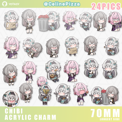 [By CelinePizza] Chibi Merch Collection - Honkai: Star Rail