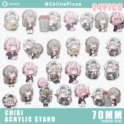 [By CelinePizza] Chibi Merch Collection - Honkai: Star Rail