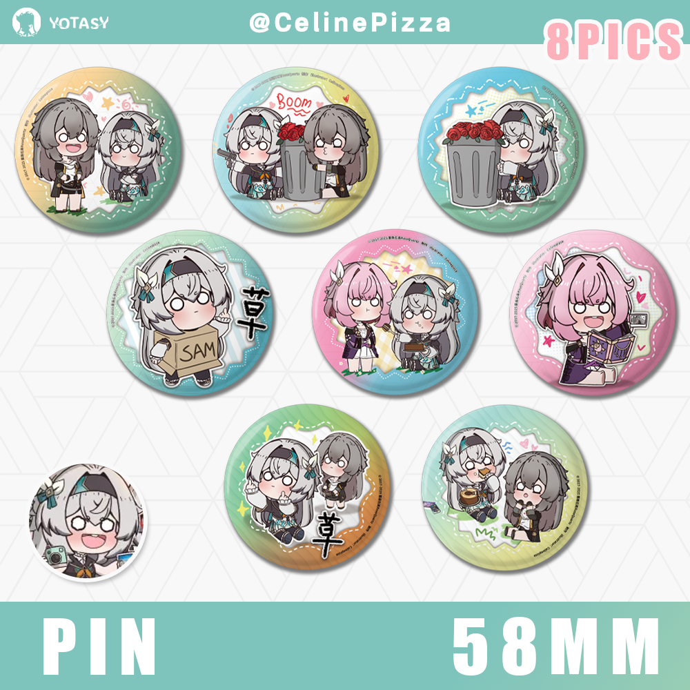 [By CelinePizza] Chibi Merch Collection - Honkai: Star Rail