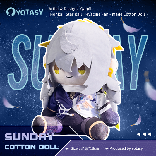 Honkai: Star Rail - Sunday Cotton Doll | Direct & Forwarding Options Available