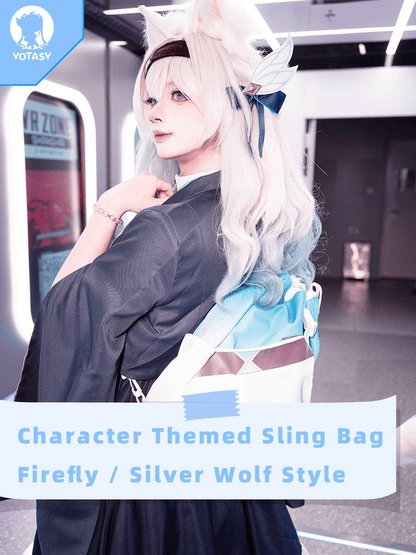 Character Themed Sling Bag - Firefly / Silver Wolf Style